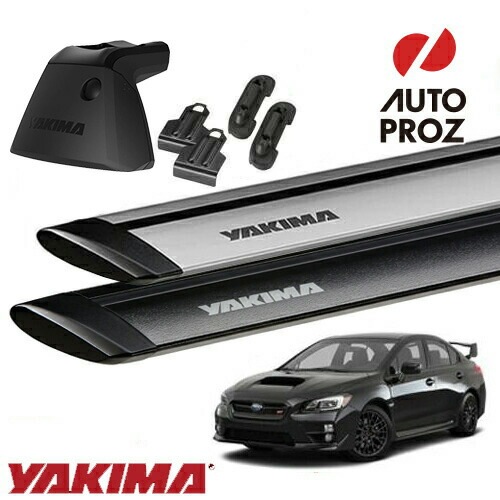YAKIMA 正規品 スバル WRX/STI ベースラックセット ベースライン ベースクリップ127,125 ジェットストリームバーS