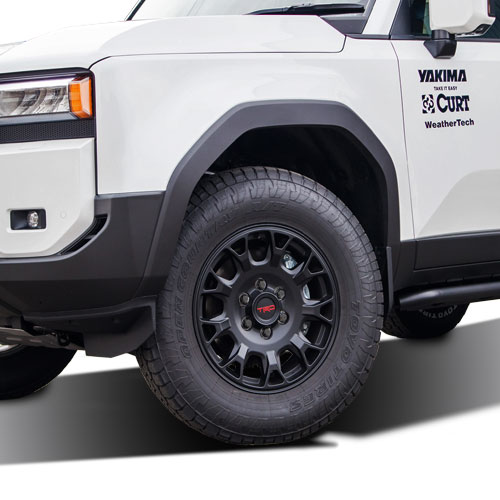 TRD 18インチホイール トヨタ ランドクルーザー250 2024年式以降現行 ブラック 純正ブラックロックナット 付属 US TOYOTA 純正品
