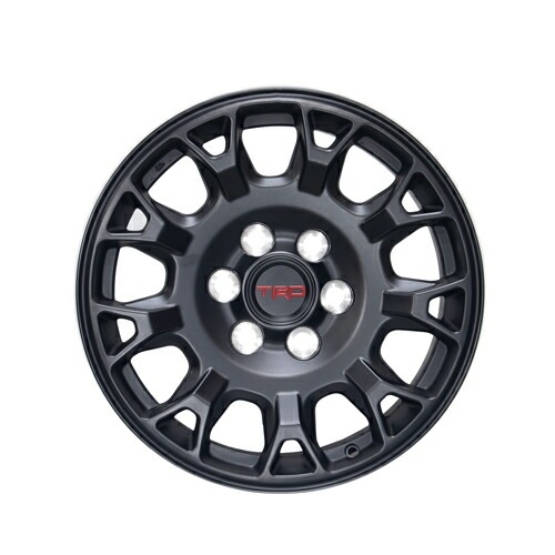 TRD 18インチホイール トヨタ ランドクルーザー250 2024年式以降現行 ブラック 純正ブラックロックナット 付属 US TOYOTA 純正品