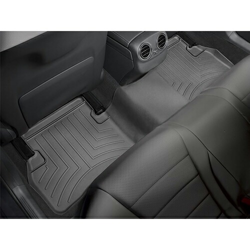 フロアマット メルセデスベンツ Cクラス W205 セダン 2014年式以降現行 2列目 フロアライナー ブラック WeatherTech 正規品