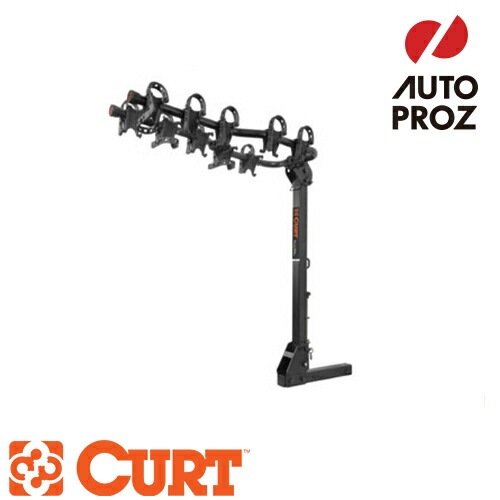 CURT 正規品 Premium プレミアム ヒッチマウントバイクラック 2インチレシーバーサイズ用 自転車5台搭載 メーカー保証付