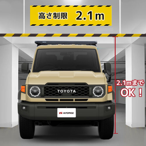 フラットラック セット トヨタ ランドクルーザー 70系 再販/再再販