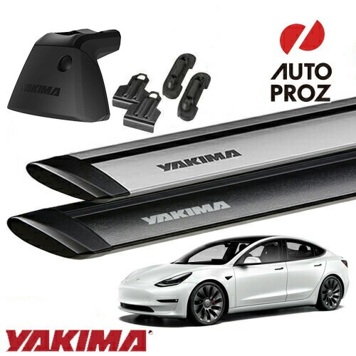 ベースキャリアセット テスラ モデル3 2017年式以降現行 ベースライン ベースクリップ173×2 ジェットストリームバーM YAKIMA 正規品