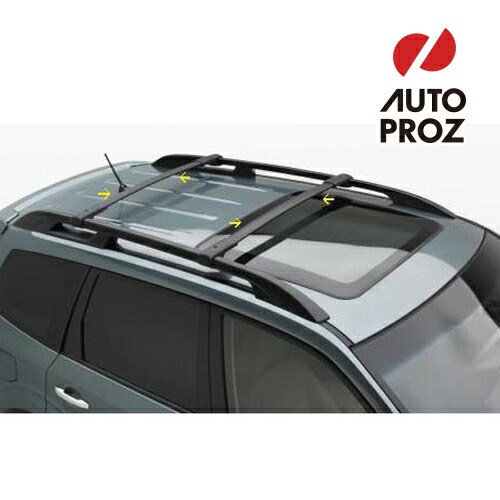 USスバル 純正品 SUBARU フォレスター SH型 2007-2012年式 ルーフエアロクロスバー 2本セット ベースキャリア