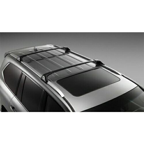 USレクサス純正品 Lexus LX570 2016年式以降 ルーフラックカーゴクロスバー 2本セット