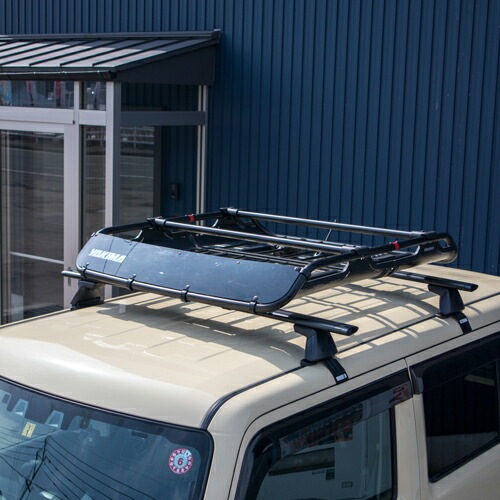 ルーフラック ルーフバスケット オフグリッドM 111cm x 101cm x 17cm スズキ ハスラー 2020年式以降現行 YAKIMA ヤキマ 正規品