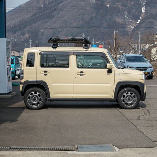 ルーフラック ルーフバスケット オフグリッドM 111cm x 101cm x 17cm スズキ ハスラー 2020年式以降現行 YAKIMA ヤキマ 正規品