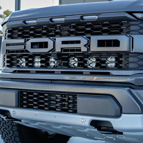 フロントグリルマウント LED ライト キット フォード F-150 ラプター 2021年以降現行 Squadron Pro マルチパターンライト BajaDesigns バハデザイン 正規品