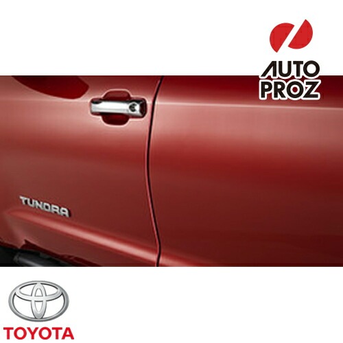 ドアエッジガード4ピース スーパーソニックレッド(03U5) タンドラ クルーマックス D-Cab 3.5L 2022年式以降現行 USトヨタ 純正品