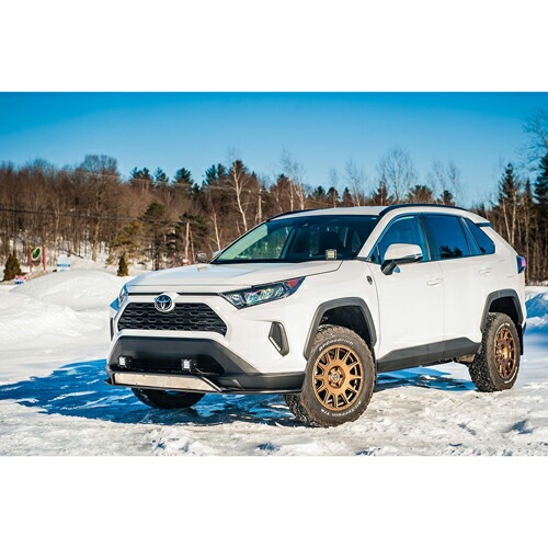 LPAventure 正規品 トヨタ RAV4 2019年式以降現行 1.5インチリフトアップキット パウダーコート FLP-RAV4-19-LIFT + OPC