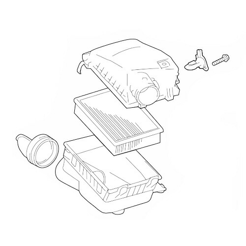 USトヨタ 純正品 TOYOTA タコマ 2019-2021年式 TRD Proグレード専用シュノーケル モールディングパーツセット