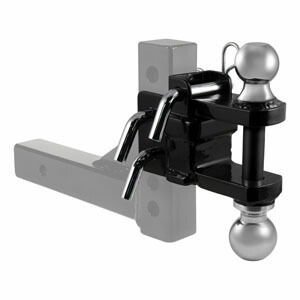 CURT 正規品 トレーラーヒッチ用 アジャスタブルマルチボールマウント