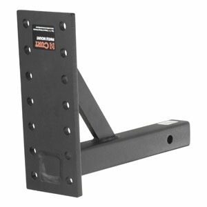 CURT 正規品 ヒッチメンバー用 アジャスタブル ピントルマウント メーカー保証付