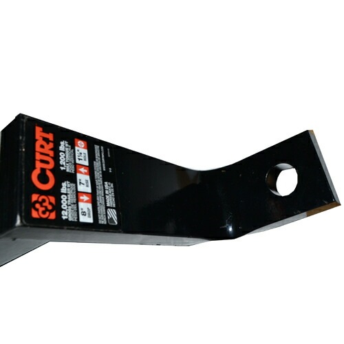 CURT 正規品 2インチ角 ヒッチメンバー用 クラス4 ボールマウント 7インチライズ 8インチドロップ 【レビューでヒッチピンプレゼント】