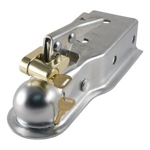 CURT 正規品 カプラーロック 3/4インチスパン ゴールド メーカー保証付