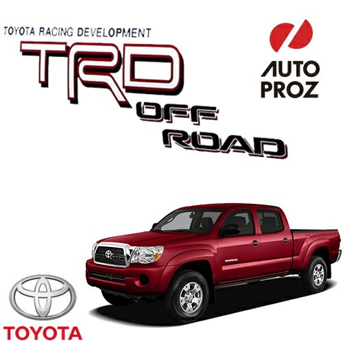 USトヨタ 純正品 TOYOTA タコマ ”TRD Offroad Package” デカール 白文字 1枚