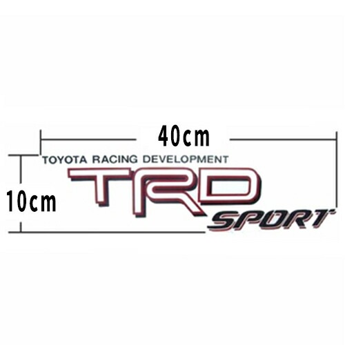 USトヨタ 純正品 TOYOTA タコマ ”TRD Offroad Package” デカール 白文字 1枚