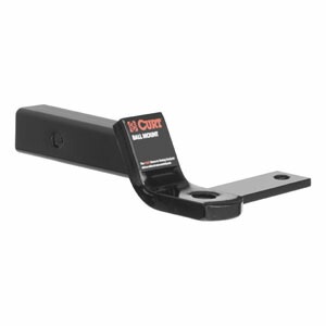 CURT 正規品 2インチ角 ヒッチメンバー用 スウェイタブ ボールマウント 0.75インチライズ 2インチドロップ 【レビューでヒッチピンプレゼント】
