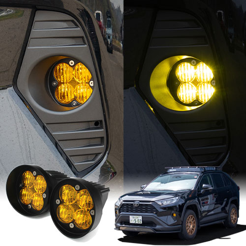 LED フォグライト キット トヨタ RAV4 2018年以降現行 Squadron-R