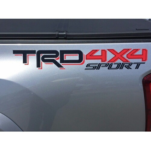 USトヨタ 純正品 TOYOTA タコマ ”TRD 4×4 SPORT” デカール/ステッカ ブラック 1枚
