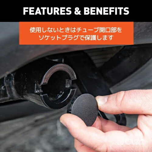 CURT 正規品 フォード フォーカス 2016-2018年式 牽引バーベースプレート メーカー保証付