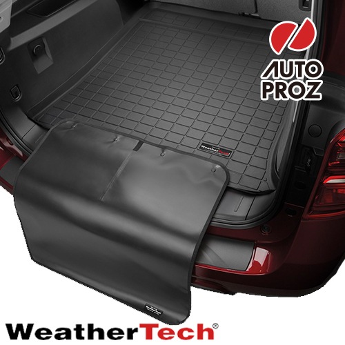 ラゲッジマット トランクマット フィアット プント 2012年以降 プロテクター付き カーゴトレー ブラック WeatherTech 正規品