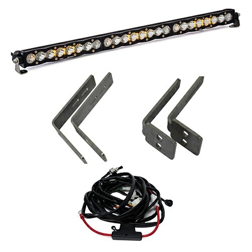 フロントグリルマウント LED バーライト キット フォード F-250 F-350 スーパーデューティー 2011-2016年 S8 30インチ ライトバー BajaDesigns 正規品