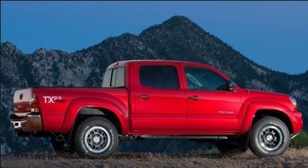 USトヨタ 純正品 TOYOTA タコマ “T|X Pro TRD” デカール ホワイト×ブラック 1枚