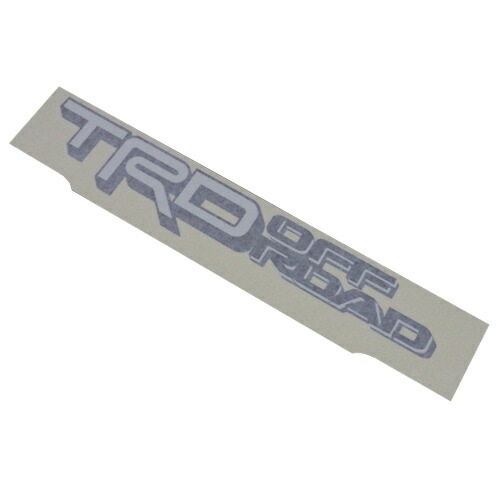 USトヨタ 純正品 TOYOTA タンドラ 全年式適合 TRDオフロード ホワイト×ブラック デカール シール 41×6.5cm 1枚