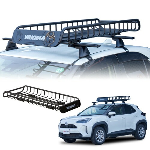 ルーフラック ルーフバスケット スキニーウォーリアー 58cm x 147cm x