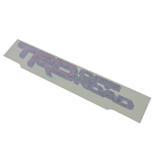 USトヨタ 純正品 TOYOTA タンドラ 全年式適合 TRDオフロード レッド×ブラック デカール シール 41×6.5cm 1枚
