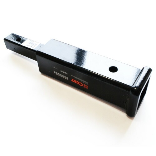 CURT 正規品 トレーラーヒッチ用 変換レシーバー/アダプター 1.25インチ→2インチ変換 10インチ延長 メーカー保証付