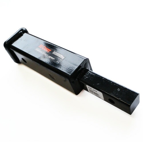 CURT 正規品 トレーラーヒッチ用 変換レシーバー/アダプター 1.25インチ→2インチ変換 10インチ延長 メーカー保証付