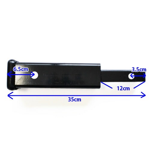 CURT 正規品 トレーラーヒッチ用 変換レシーバー/アダプター 1.25インチ→2インチ変換 10インチ延長 メーカー保証付