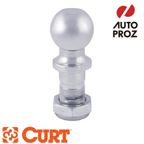 CURT 正規品 ヒッチメンバー用 ピントルヒッチボール 2インチ メーカー保証付