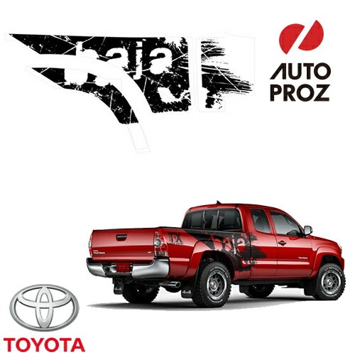 USトヨタ 純正品 TOYOTA タコマ クルーキャブ 2012-2014年式 TXbaja TRDボディグラフィック 助手席側 オーバーフェンダーデカール 1枚