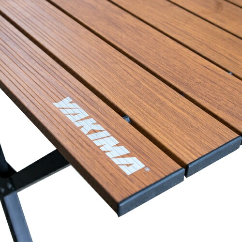 キャンプ アウトドア ロール テーブル Camp Table キャンプテーブル 木目調 120x60x45cm YAKIMA ヤキマ 正規品