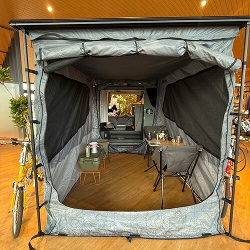 カーサイド オーニング タープ SlimShady スリムシャディー 200x250cm