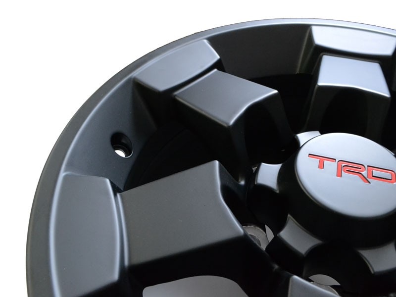 USトヨタ 純正品 TOYOTA FJクルーザー タコマ TRD 16インチアルミホイール ブラック 4本セット