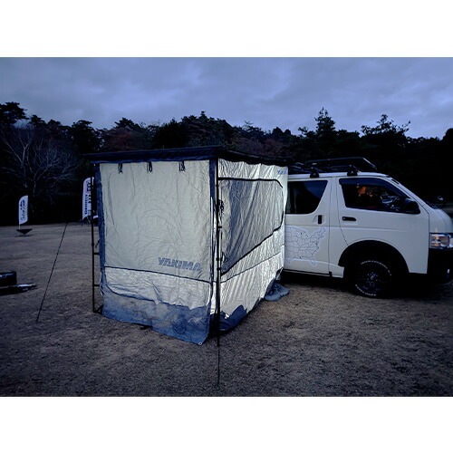 カーサイドテント Ripple-M リップルM スリムシャディー 200x250cm マップデザイン用 シェルター グランドシート付 YAKIMA ヤキマ 正規品