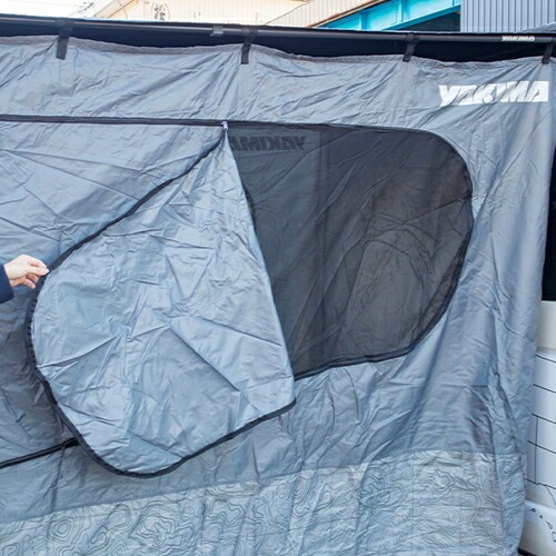 カーサイドテント Ripple-M リップルM スリムシャディー 200x250cm マップデザイン用 シェルター グランドシート付 YAKIMA ヤキマ 正規品