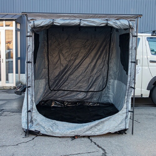 カーサイドテント Ripple-M リップルM スリムシャディー 200x250cm マップデザイン用 シェルター グランドシート付 YAKIMA ヤキマ 正規品