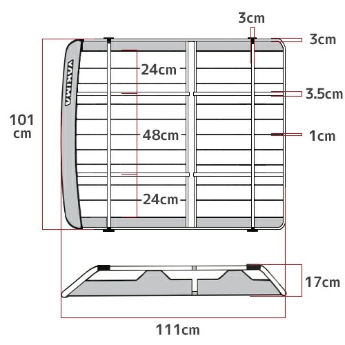 オフグリッド ルーフラック/ルーフバスケット Mサイズ YAKIMA ヤキマ 正規品