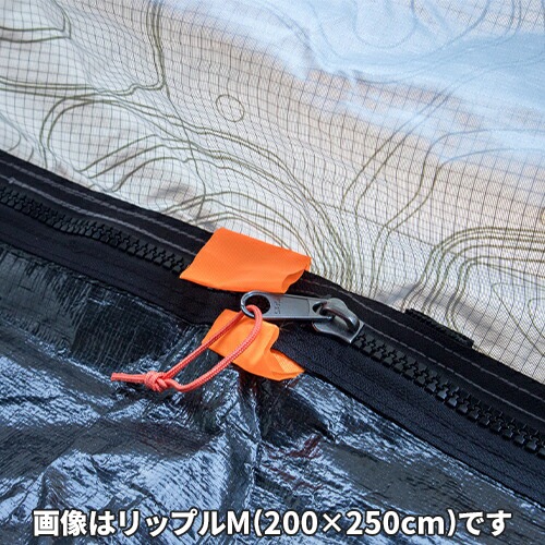 カーサイドテント Ripple-L リップルL スリムシャディー 250x250cm マップデザイン用 シェルター グランドシート付 YAKIMA ヤキマ 正規品