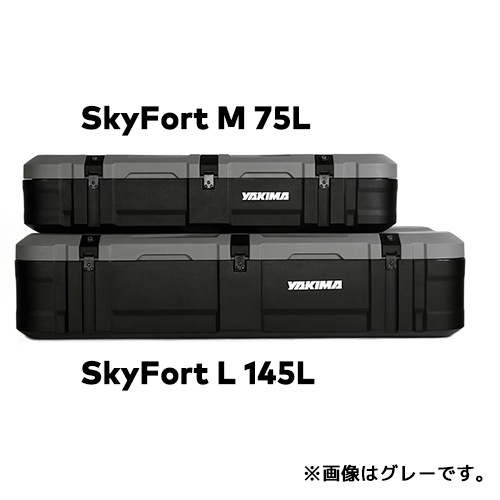 ルーフボックス SkyFort L Black スカイフォート L ブラック 容量 145L