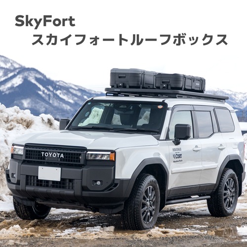 ルーフボックス SkyFort L Black スカイフォート L ブラック 容量 145L
