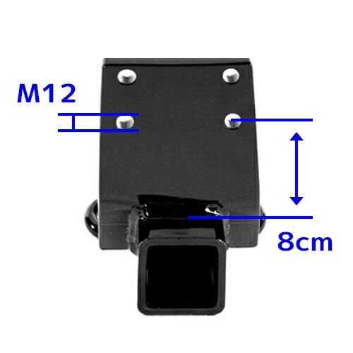 CURT 正規品 トヨタ ランドクルーザー 70/76 1984-2004年 2014-2015年 2023年以降再再販 ヒッチメンバー 2インチ角 【レビューでヒッチピンプレゼント】