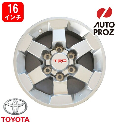 トモクルーズトヨタ 16インチ ホイールセット USトヨタ 純正品 TOYOTA FJクルーザー タコマ TRD 16インチアルミ