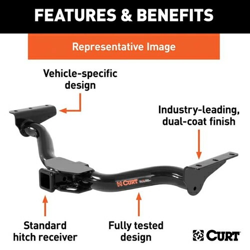 CURT 正規品 メルセデスベンツ W166 ML350 GLE350 GLE43 AMG ヒッチメンバー 2インチ角 メーカー保証付