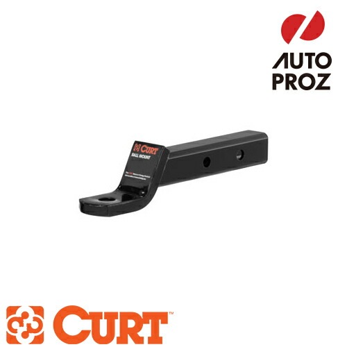 CURT 正規品 トレーラーヒッチ用 ボールマウント 2インチ角 0.75インチライズ 2インチドロップ メーカー保証付